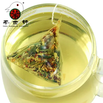 

3G*10Pcs Osmanthus Longjing Flower Guihua Sweet Olive Health Skin Care Mask DIY Raw Materials Tea Bag Remove Dark Circles