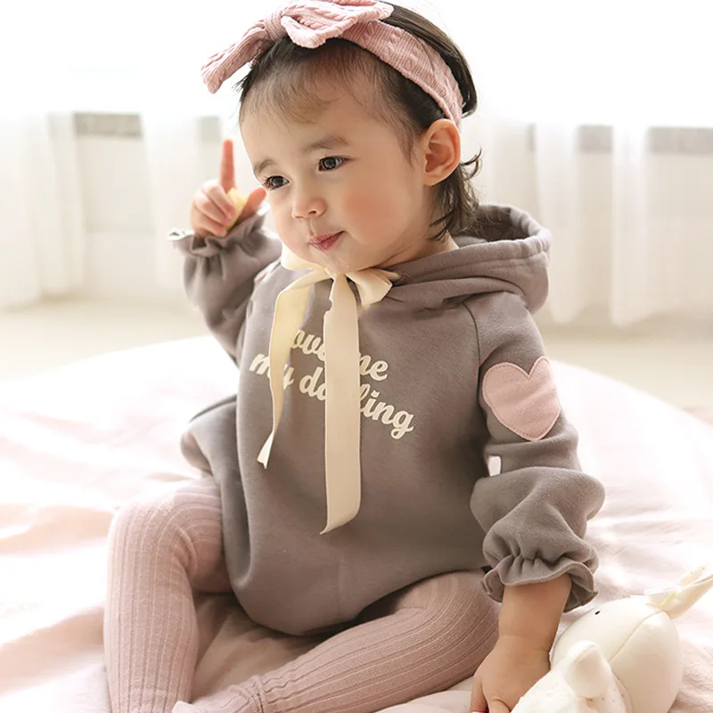 Одежда для маленьких девочек в Корейском стиле сезон весна осень боди