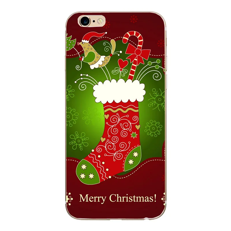 Рождественский золотой колокольчик чехол для телефона iPhone 8 плюс 6 s X 5S SE Забавный