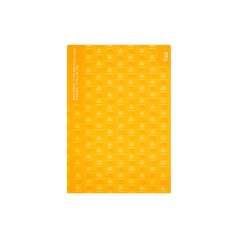 Цвет: желтый Офисная записная книжка формата А5 с точечной сеткой, креативный дневник Bujo - Цвет: Цвет: желтый