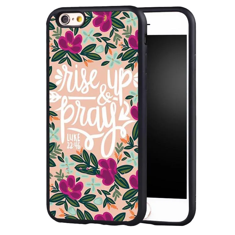 Библейский стих Иисуса Христос мягкий силиконовый Полный Защитный чехол для iPhone