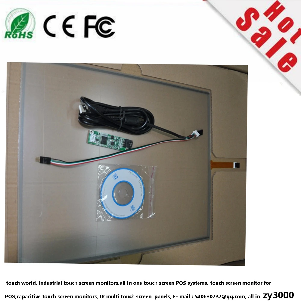 Распродажа в наличии промышленная резистивная сенсорная панель Usb 5 шт./лот 10