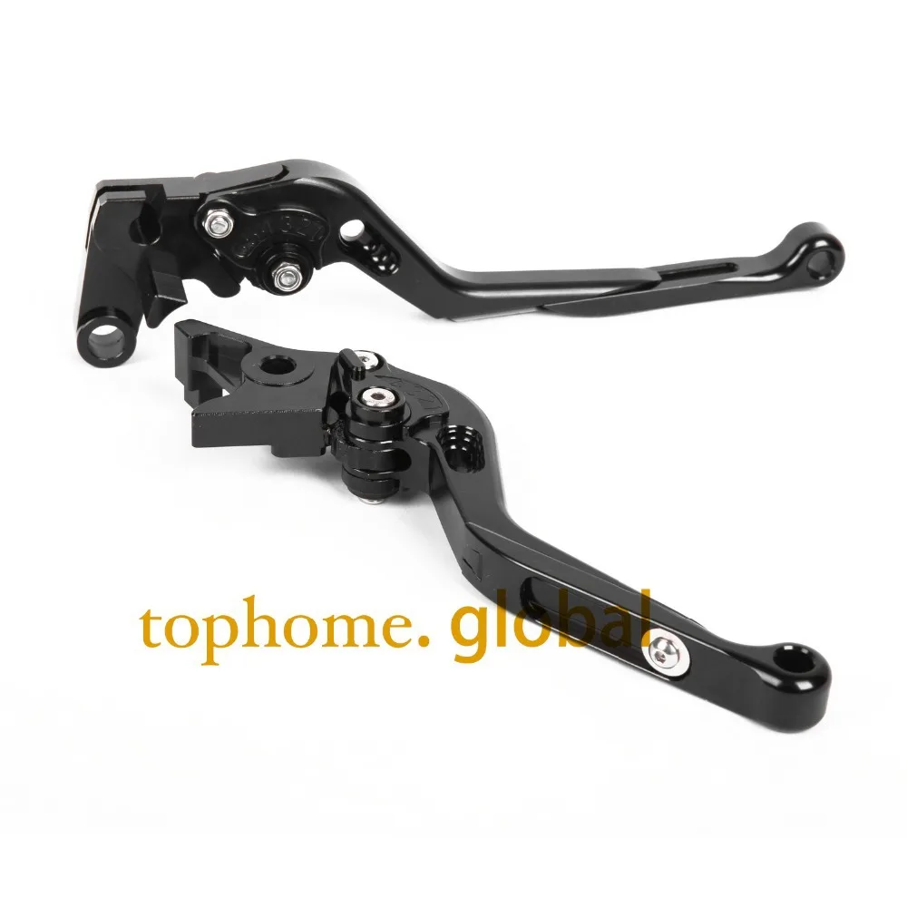 Черный Цвет Мото аксессуары ЧПУ Складная & Выдвижные сцепные рычаги для Ducati ms4 ms4r