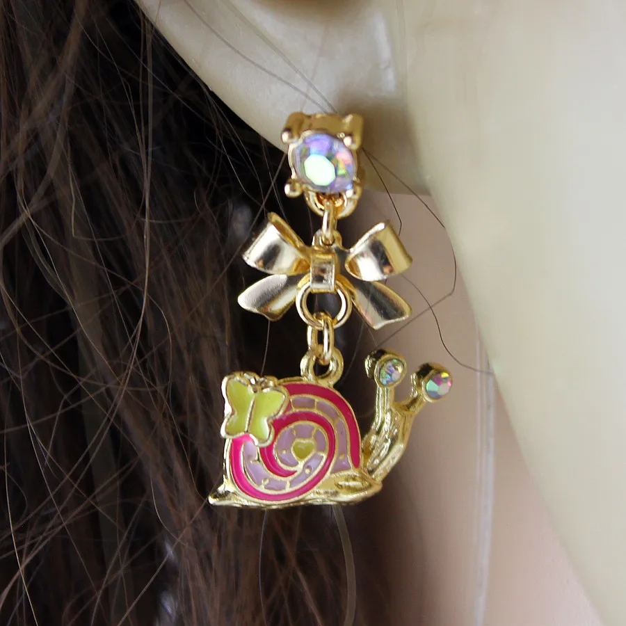 Модные серьги-гвоздики 2014 модные новые простые и чистые свежие Элегантные Синие