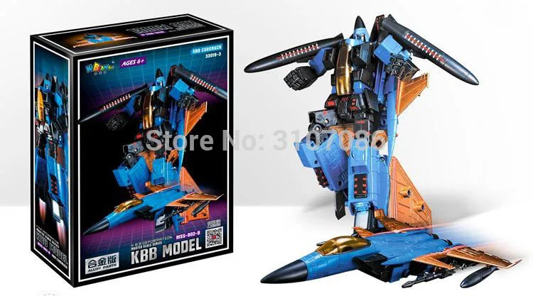 MP11-ND Трансформация G1 MP11 MP-11 STC Ramjet thandt Thunder Six Brother F15 Air-Craft Fighter сплав негабаритных фигурка Робот Игрушки - Цвет: MP11-ND