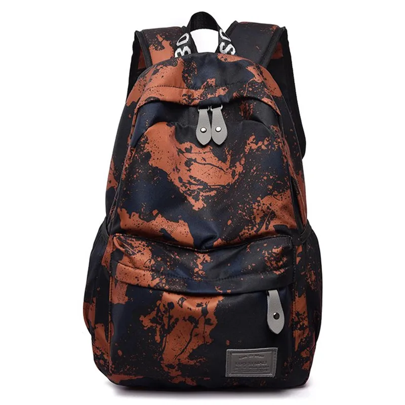 Камуфляжный холщовый рюкзак для мужчин и женщин школьные ранцы