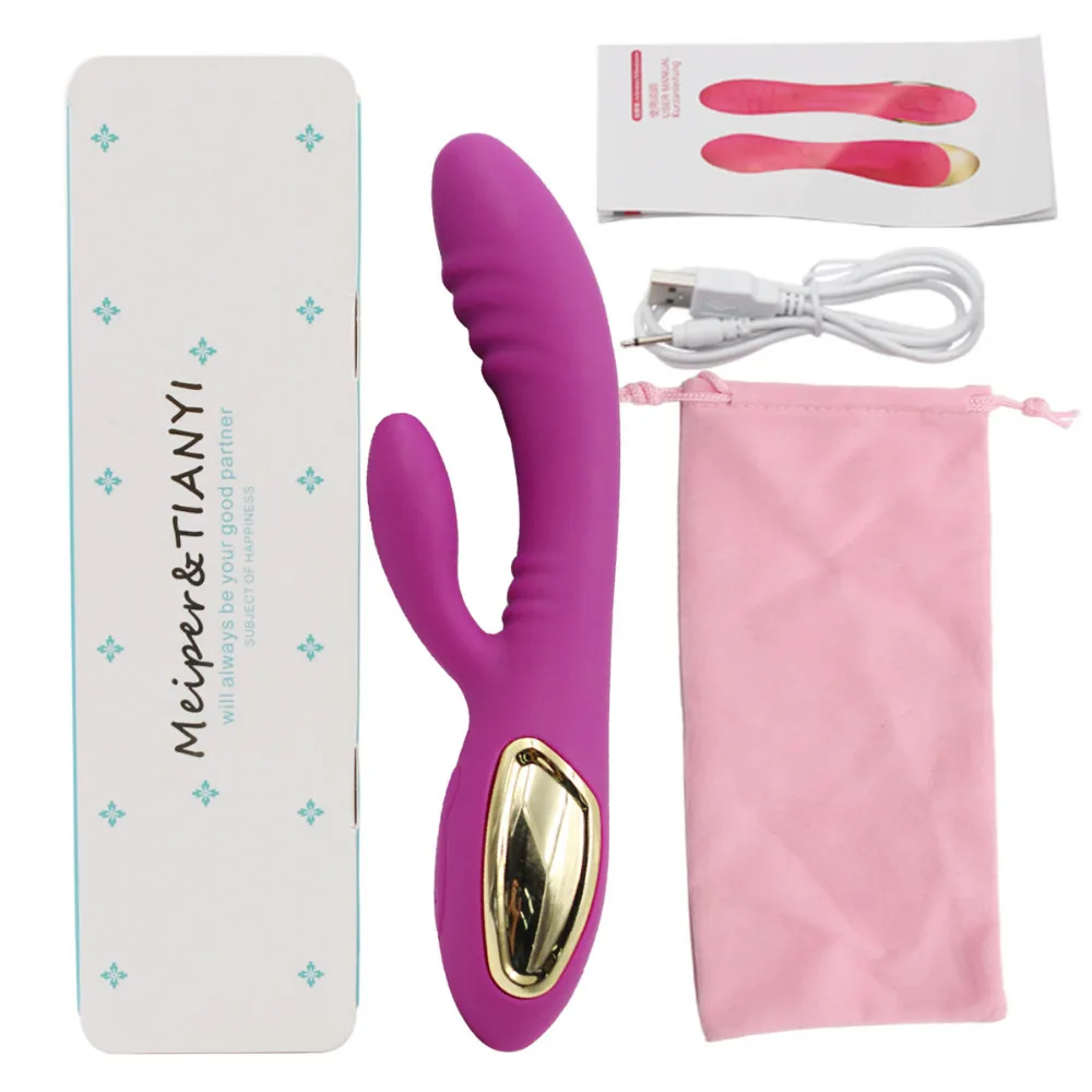 USB платный G Spot фаллоимитатор кролик вибратор для женщин Вибрация