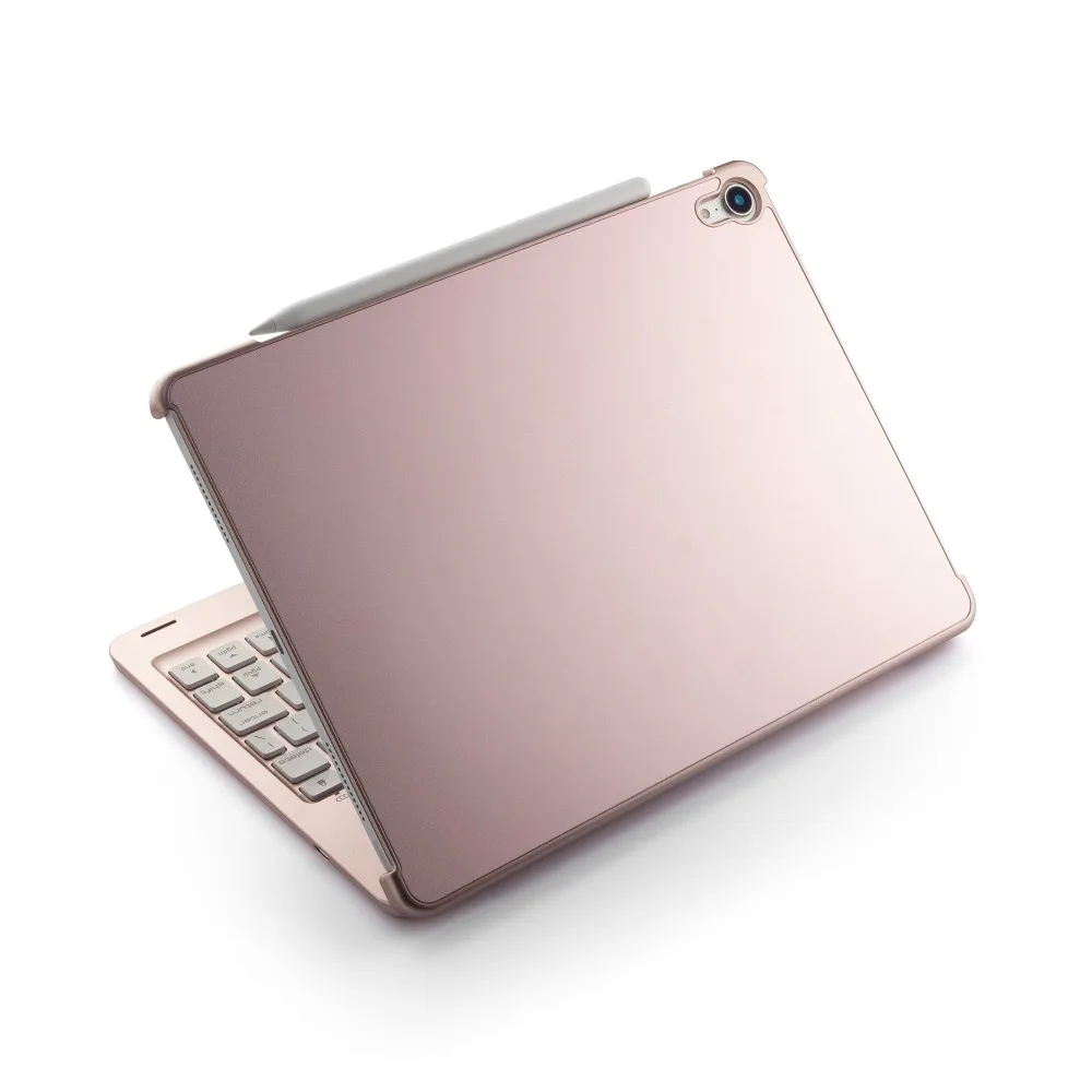 Чехол с разноцветной подсветкой и беспроводной Bluetooth клавиатурой для iPad Pro 11