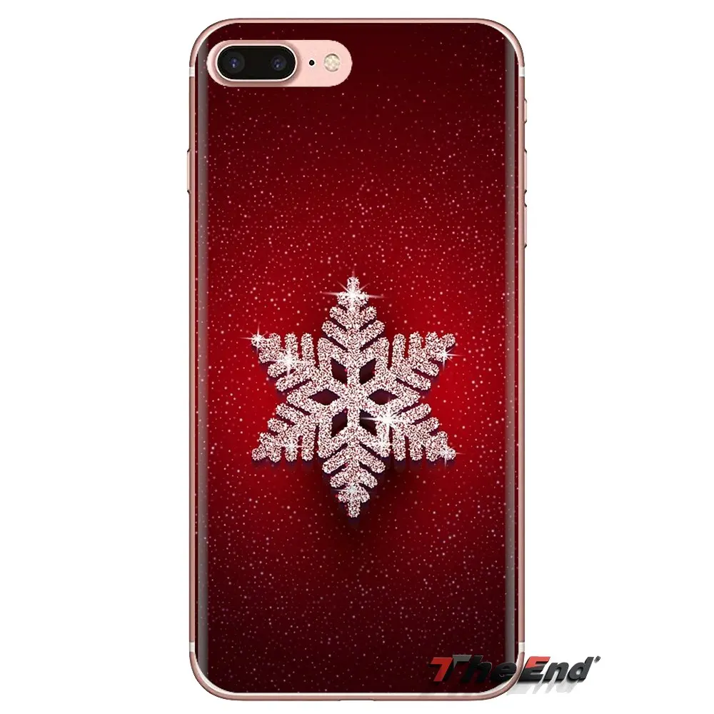 Чудесные снежинки прозрачные мягкие чехлы для Huawei G7 G8 P7 P8 P9 P10 P20 P30 Lite Mini Pro P Smart Plus