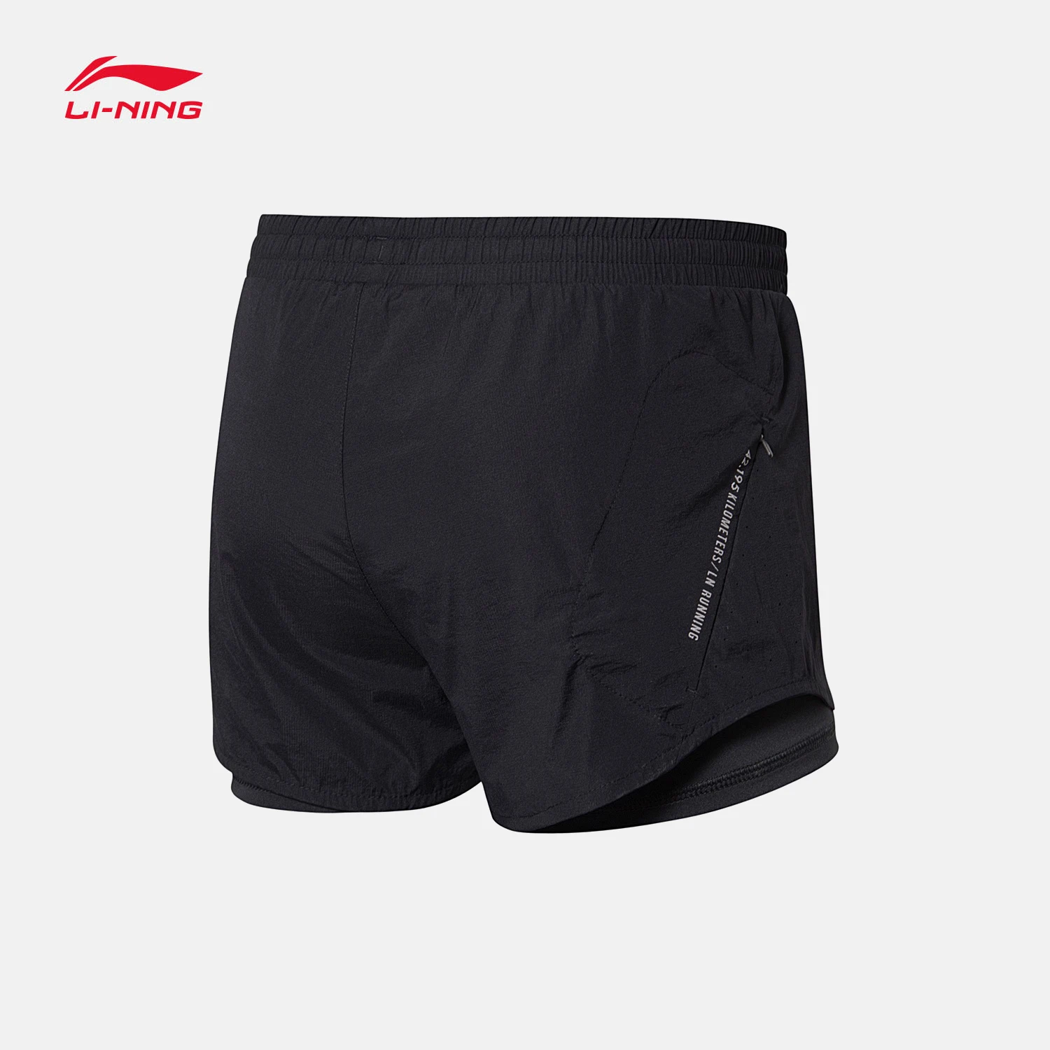 Li Ning спортивные женские шорты новинка года, женские летние Тканные шорты для бега из дышащего полиэстера AKSN034 CAMJ18