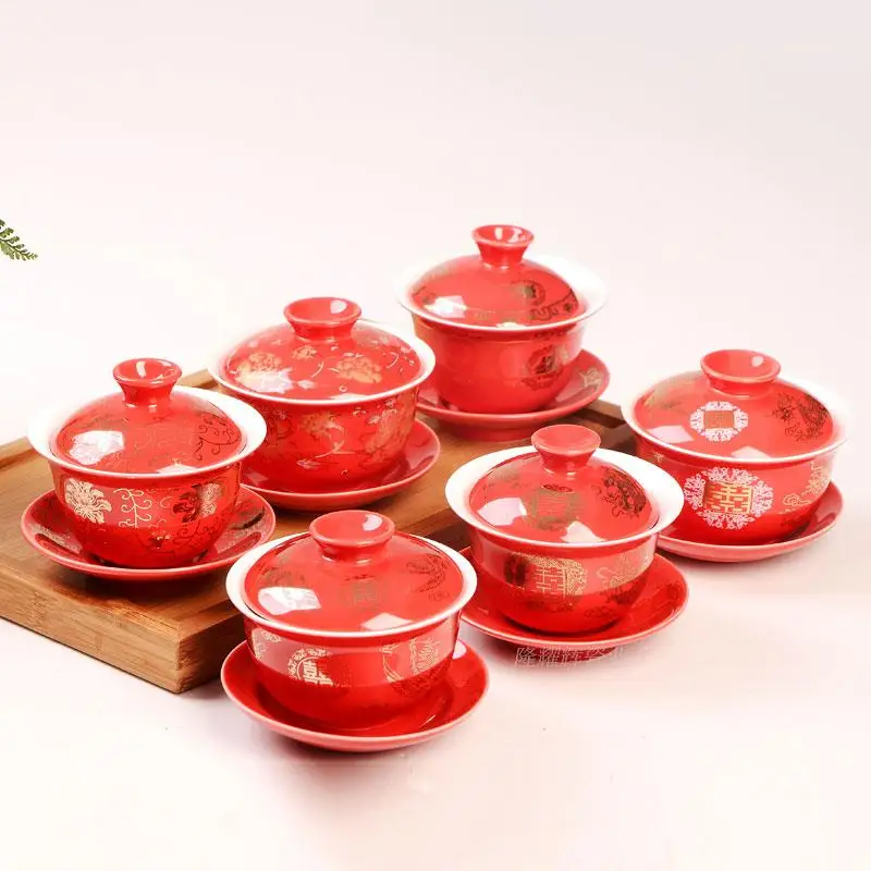 Новый год керамический чай Tureen Teaware украшение дома бойфренд муж бизнес любовь