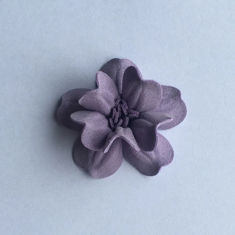 5 см бархатные цветы украшение для Девушки ободки Hairband украшения для волос DIY Аксессуары