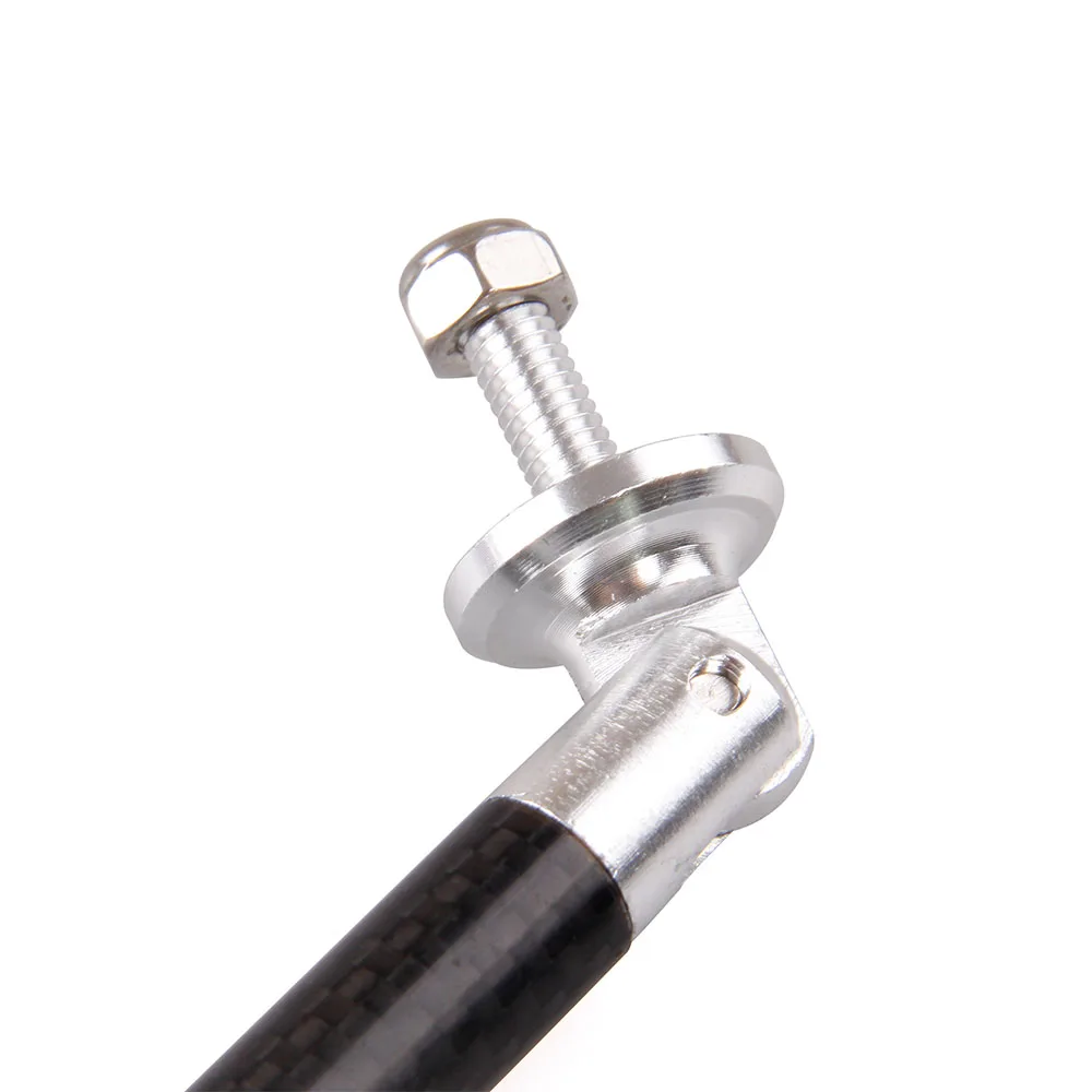 JDM Гоночный стиль Алюминий Настоящее карбоновое волокно передний бампер для губ