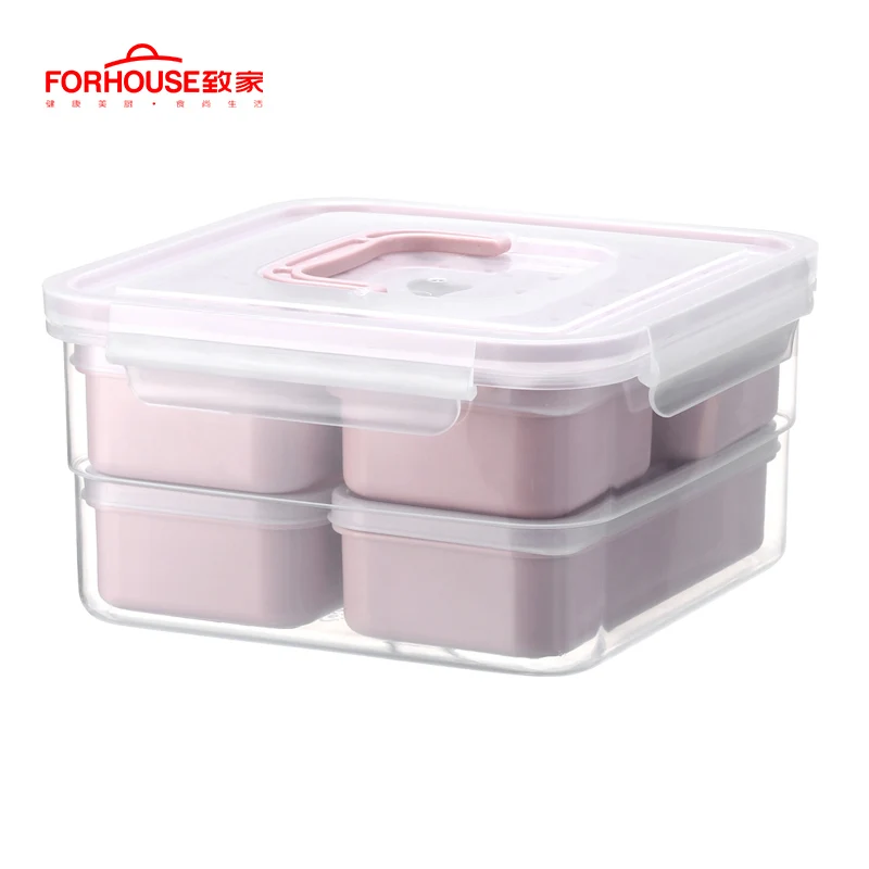 Ланч-бокс Microwavable Bento box Герметичный портативный пищевой контейнер для хранения