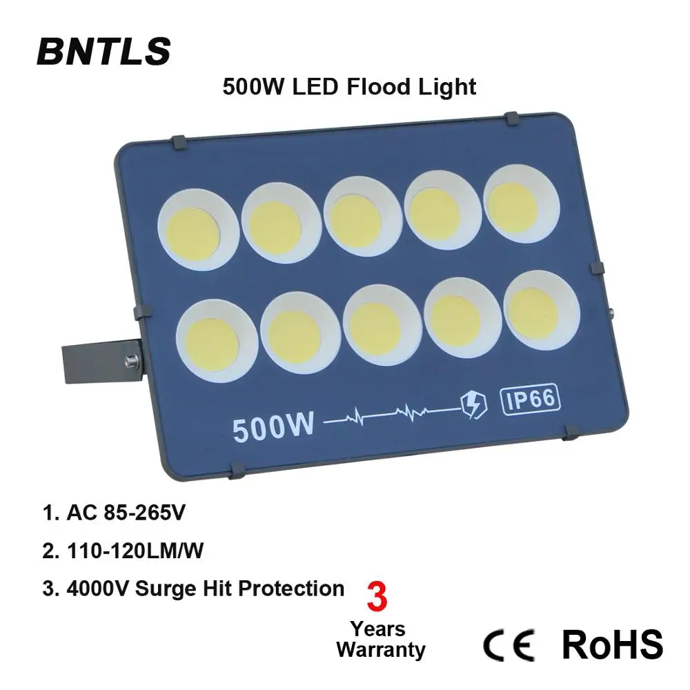 

100W 200W 300W400W 500W 600W LED Flood Light Outdoor 85V-265V Warm/Cool White