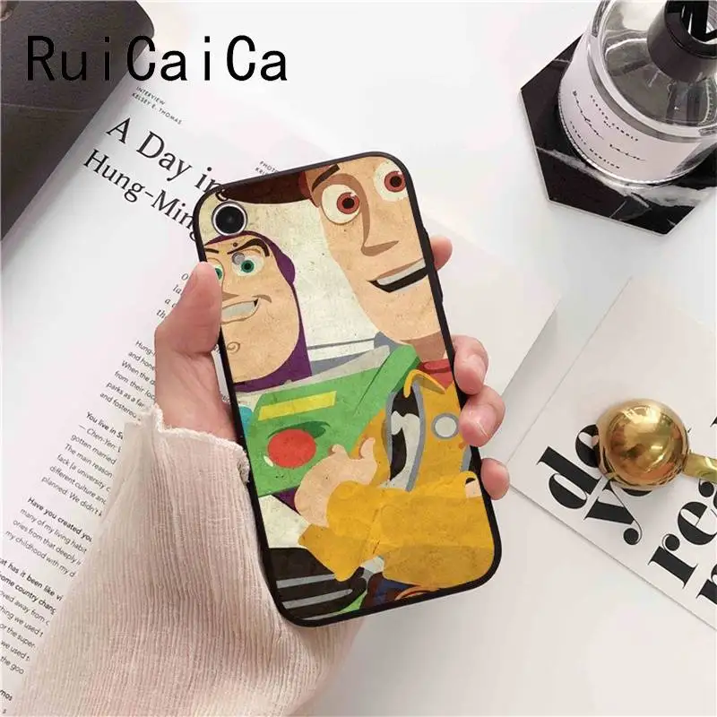 Ruicaica Вуди из Истории игрушек Новый Забавный мультяшный Мягкий силиконовый чехол