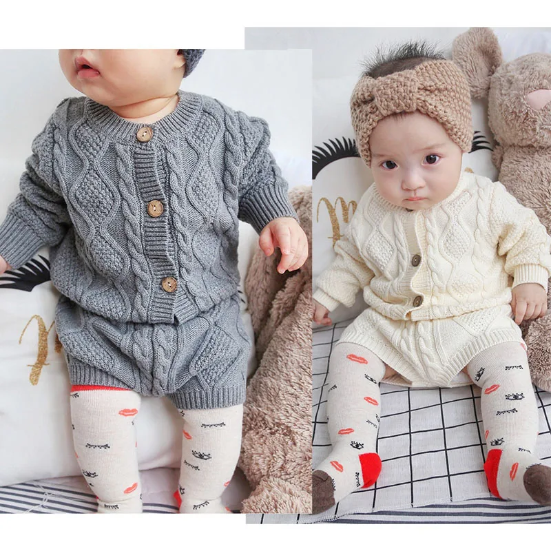 Высококачественный кардиган для маленьких девочек комплекты свитеров водолазка