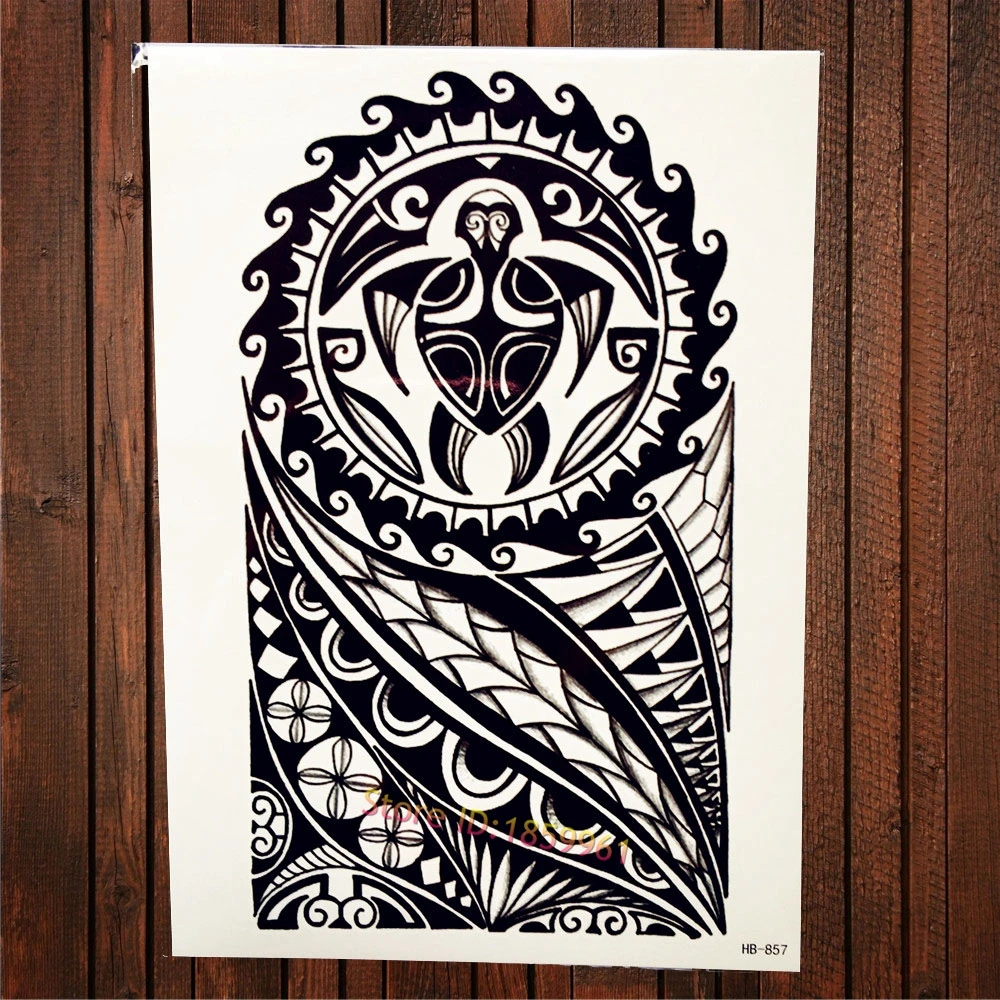 Мастер кукольный черный временные татуировки наклейки женские водостойкие