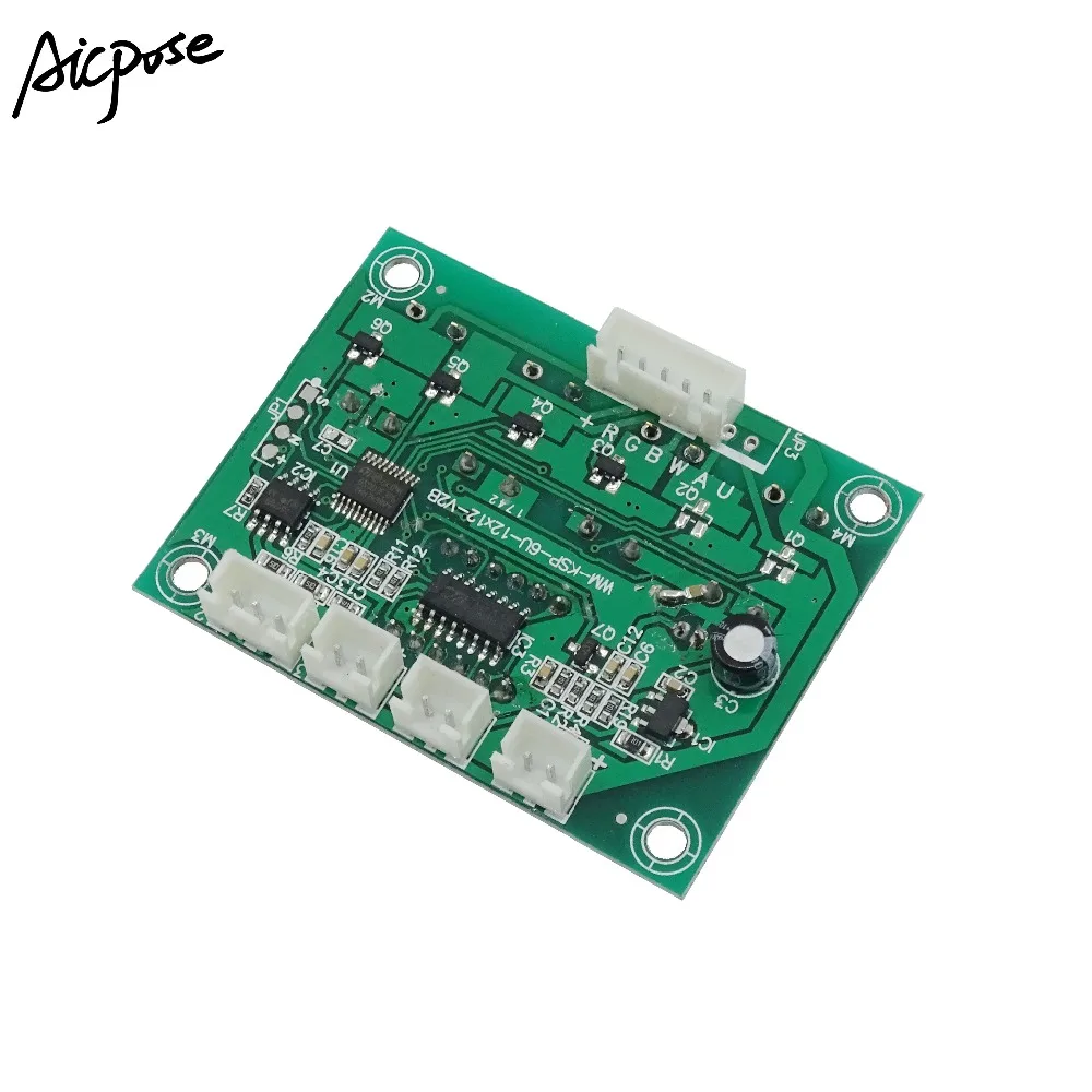8Pcs/lots 4/8 Channel Motherboard Large Button 7x12W/6x12w/5x12w/12x12w RGBW 4 in 1 LED PAR Voltage 12-36V Par Led | Освещение