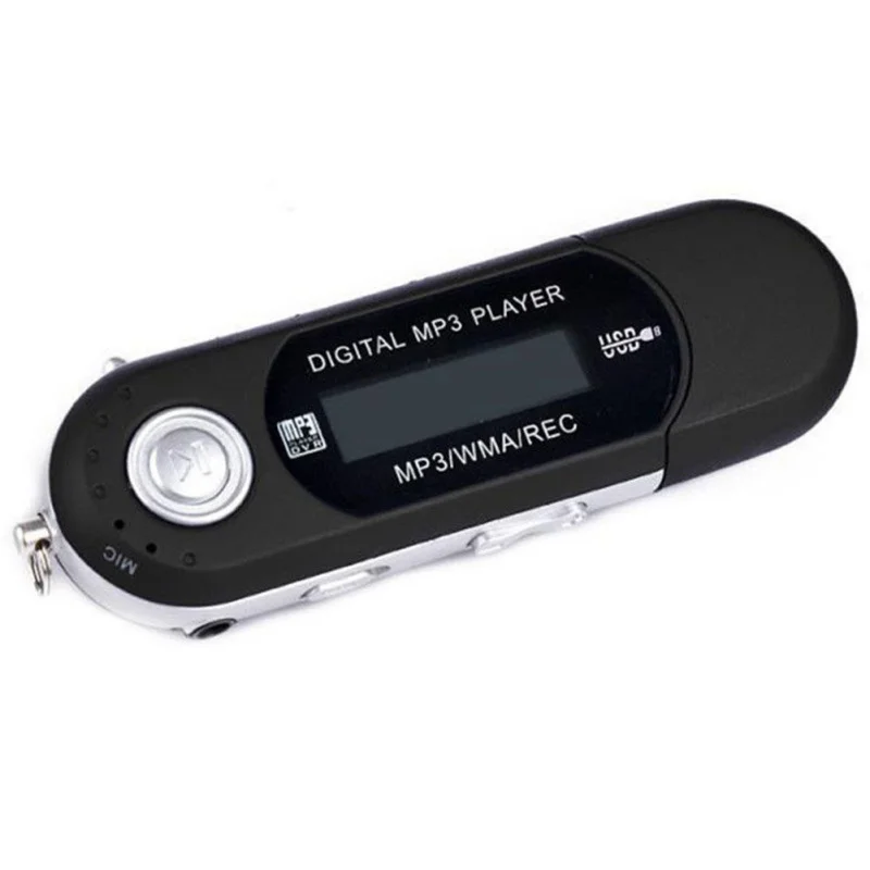 Мини USB флеш MP3 плеер с ЖК экраном Поддержка памяти 32 Гб TF/SD слот для карт цифровой