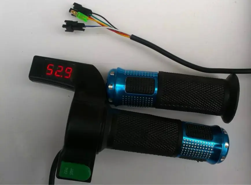 Твист дроссельной заслонки 12-100 В для электрический велосипед скутер мопед mtb