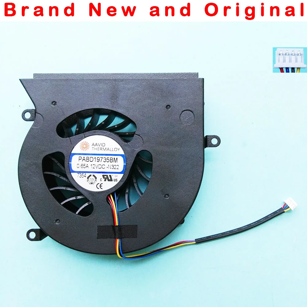 Новый оригинальный вентилятор ЦП для MSI 16L1 16L2 GT62 GT62VR 6RD 6RE 7RE Вентилятор охлаждения