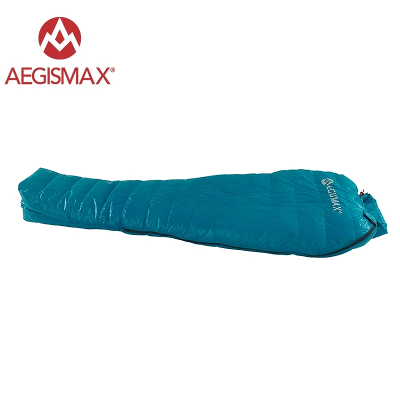 Aegismax Nano спальный мешок 95% белый гусиный пух сплайсинга Мумия спальные мешки