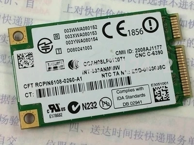 Оптовая продажа Новая беспроводная карта для Intel WIFI Link 5300 Mini PCI-E 450 Мбит/с 802.11a/b/g/n