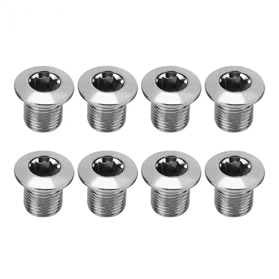 8 шт./лот велосипедная цепь комплект кривошипов запорные винты для горного и