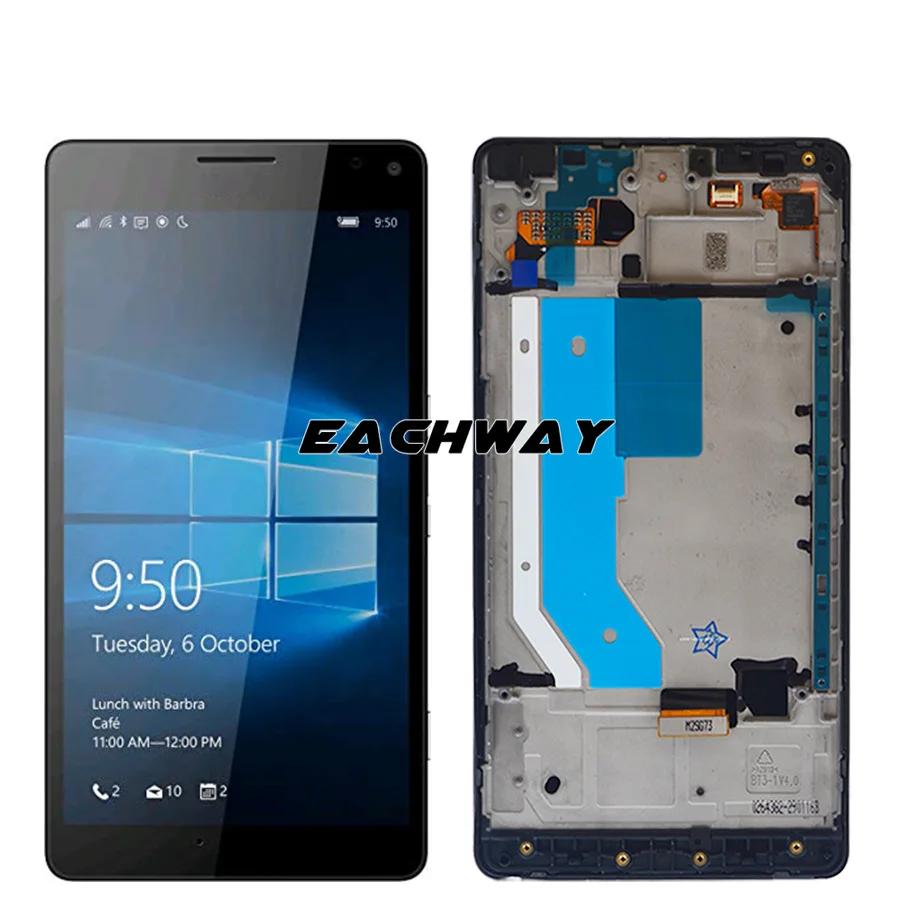 100% новый черный Lumia 950 XL LCD xl дисплей кодирующий преобразователь сенсорного экрана