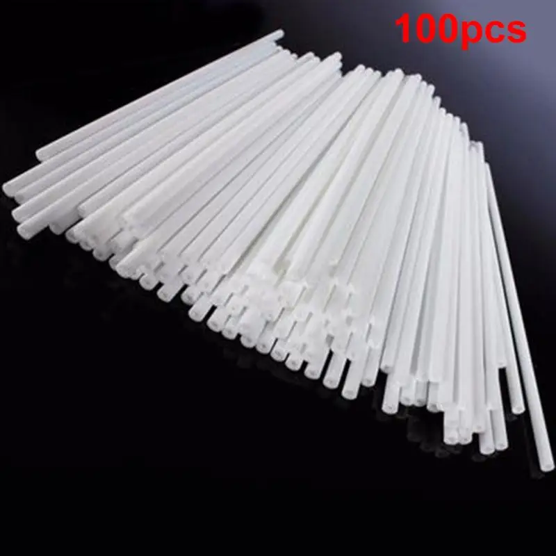 100 шт. одножильная бумага палочки на палочке для конфет шоколада