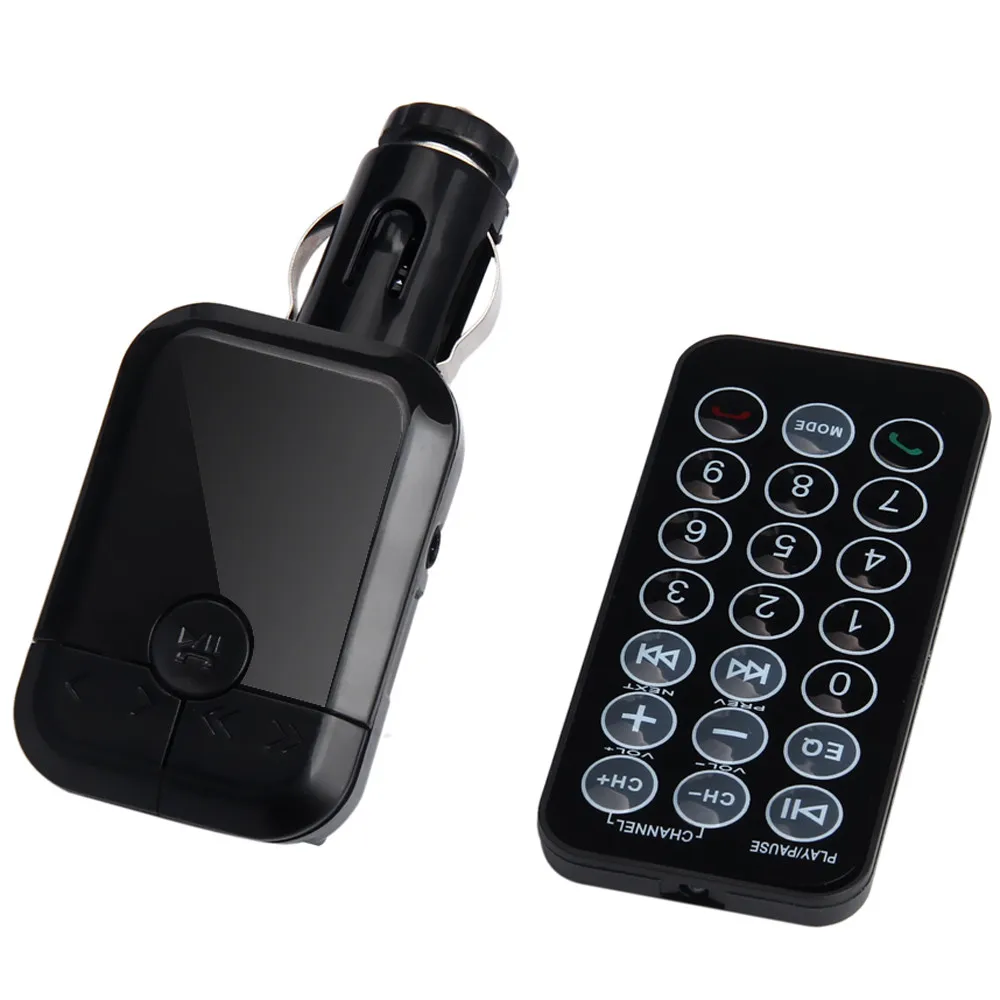 USB зарядное устройство LCD автомобильный комплект MP3 Bluetooth fm-передатчик с Hands-Free