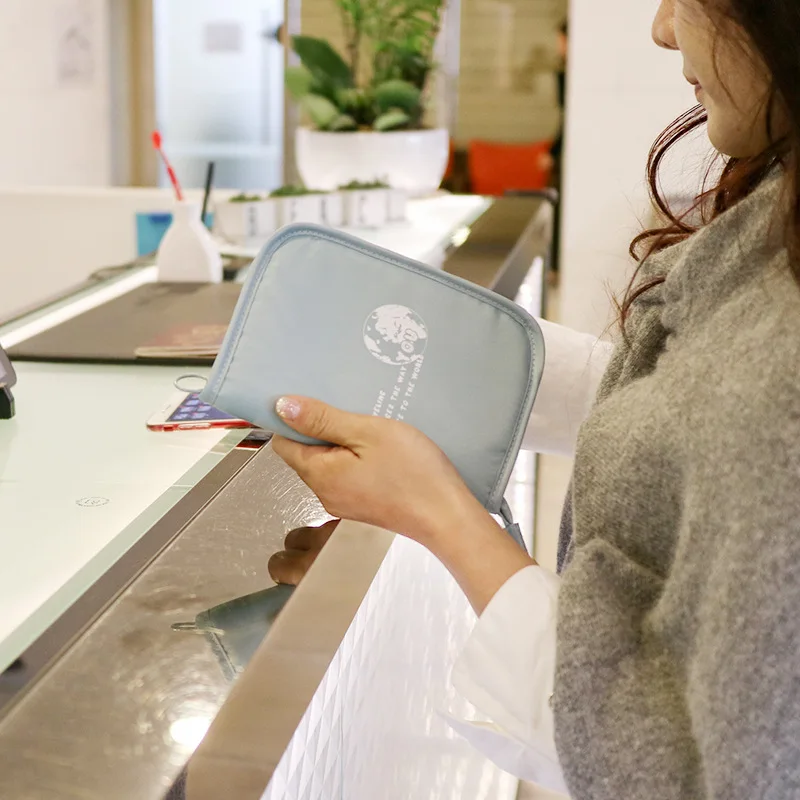 Водонепроницаемая дорожная сумка для паспорта держатель кредитных карт кошелек