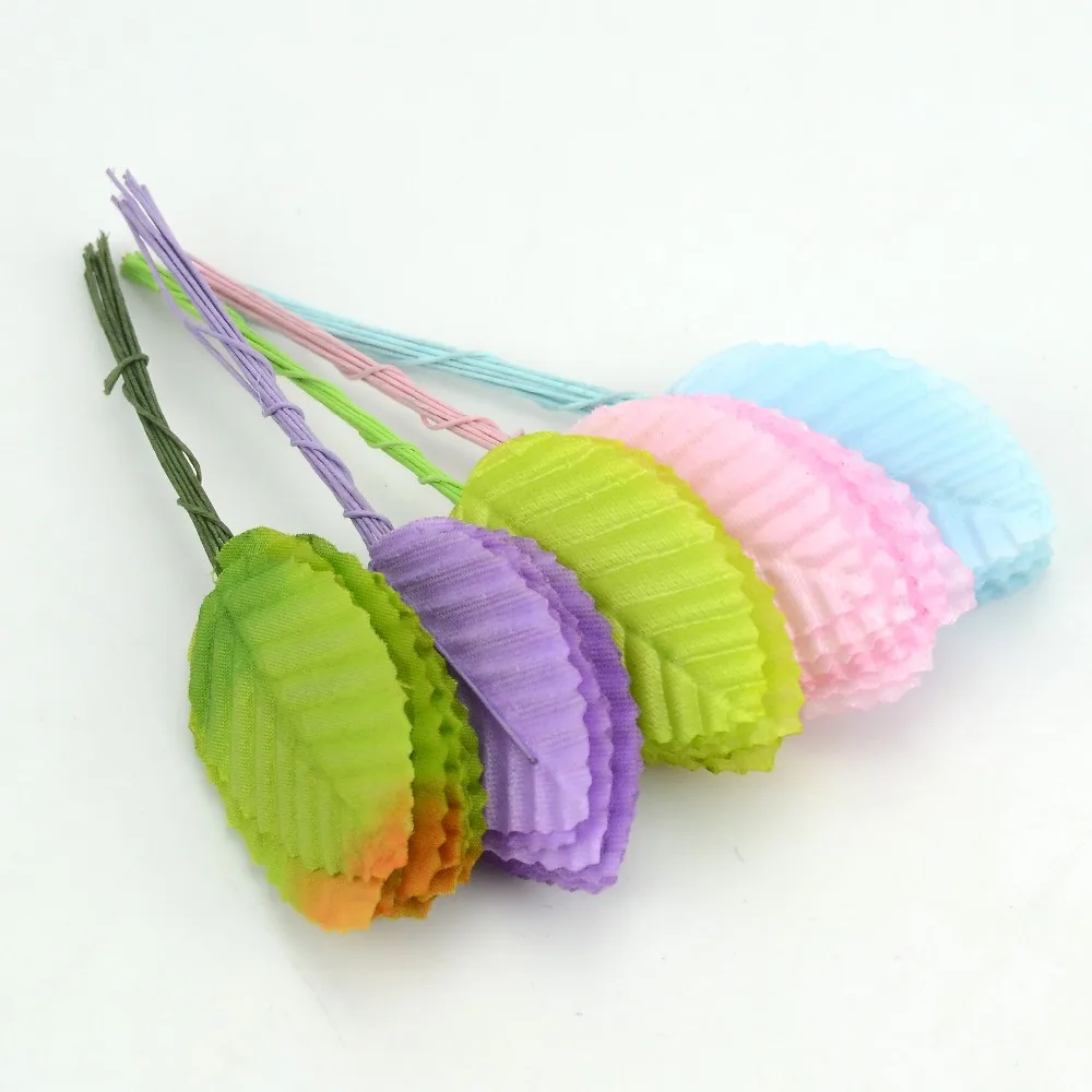 Искусственные красочные розы листья букет цветов для свадьбы украшение вечерние