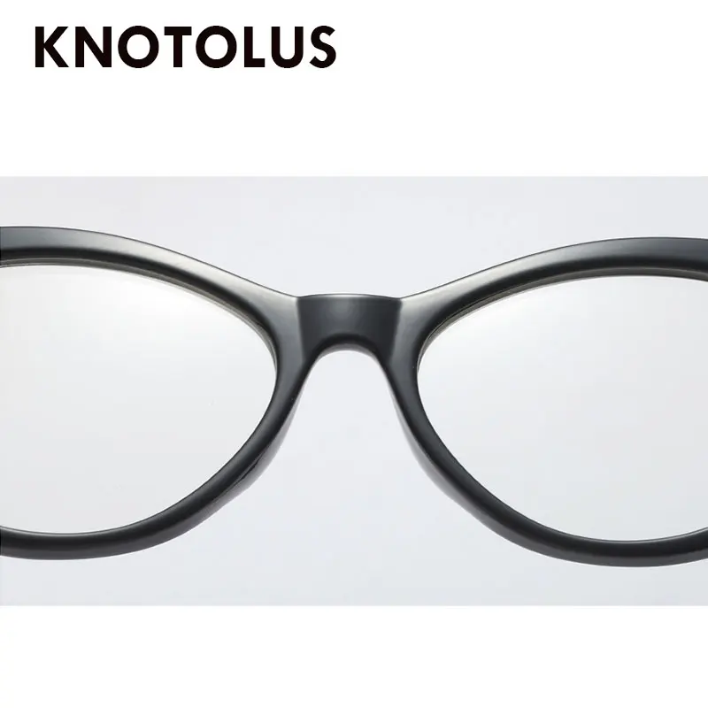 Knotolus кошачий глаз толстые оправы для очков женские сексуальные ретро стили