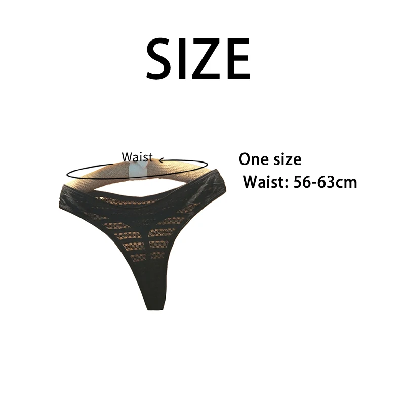 Нижнее белье женское мягкие прозрачные бесшовные стринги из хлопка на весну и