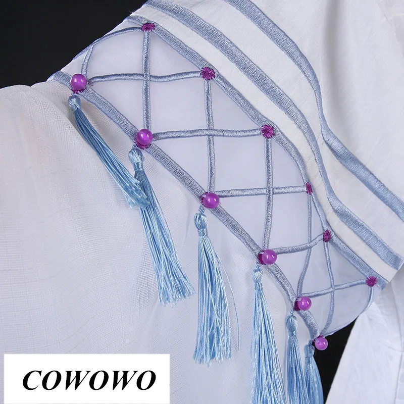Аниме! Spiritpact DuanMuXi синий жертвоприношение Костюм Древний костюм Великолепная