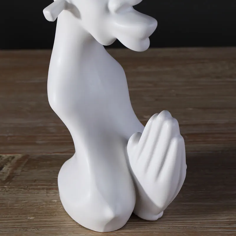 Керамические африканские парные влюбленные домашний декор ремесла украшение