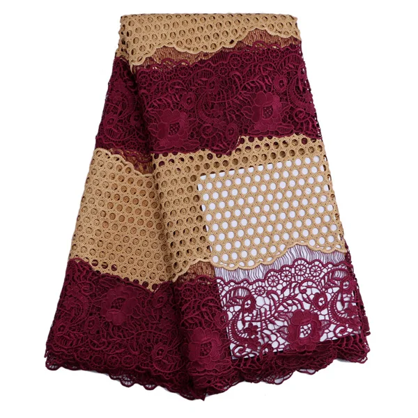 Высокое качество бесплатная доставка мэй красный + синий сеть кружева шнур