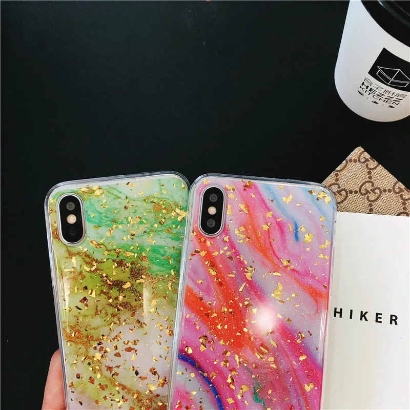 BEEBASE gliter силиконовый чехол для iphone X задняя крышка Модный мягкий телефон 7 8 6 6s Plus