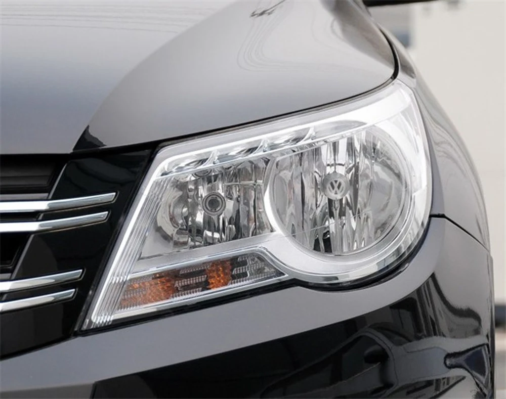 Для Volkswagen VW Tiguan 2009 2010 2011 2012 Автомобильная фара с прозрачными линзами