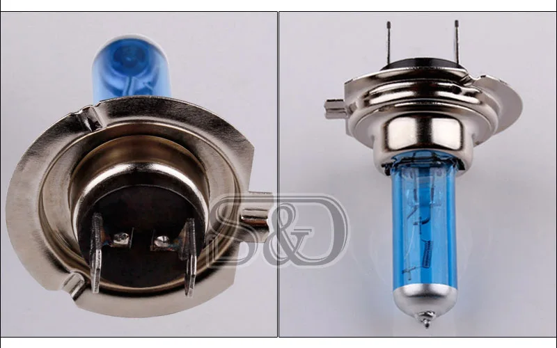 Галогенные лампы 10 шт. супер яркие H1 H3 H7 H4 H11 HB3 HB4 HB5 9004 9005 9007 белые противотуманные