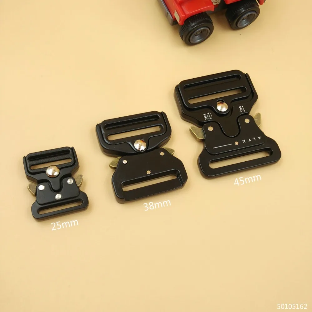 Высококачественные быстросъемные металлические пряжки 2 шт. для ленты 25/38/45 мм