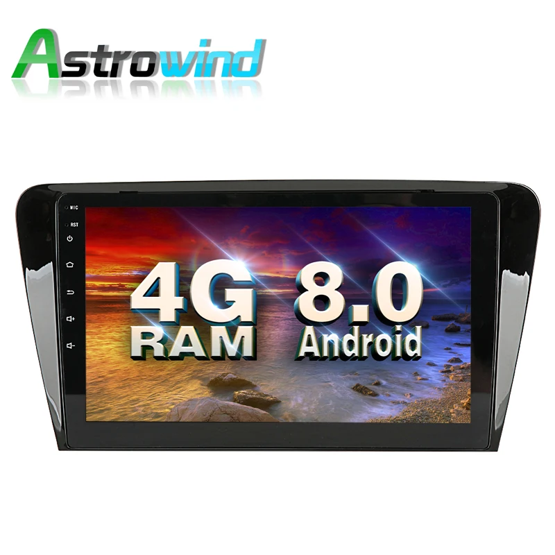 Android 8 0 система 4G RAM автомобильный DVD GPS навигационная стерео медиа Авто Радио