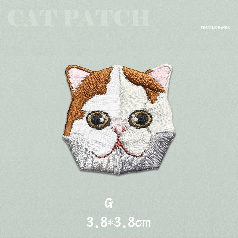 Новинка 2018 карманные нашивки ручной работы в виде кошки и панды модные тканевые с