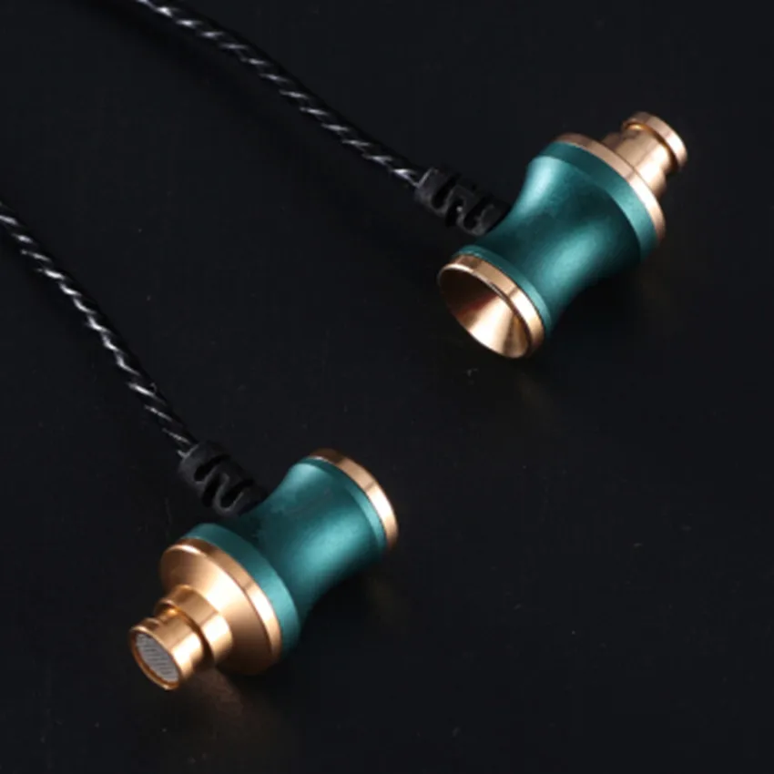 Новые зеленые in-ear металлические наушники набор для всей поверхности головы в