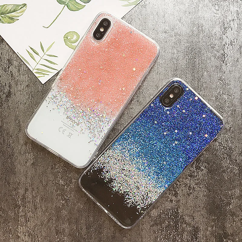 Роскошные чехлы для телефонов iPhone 6 s чехол из золотистой фольги с блестящими