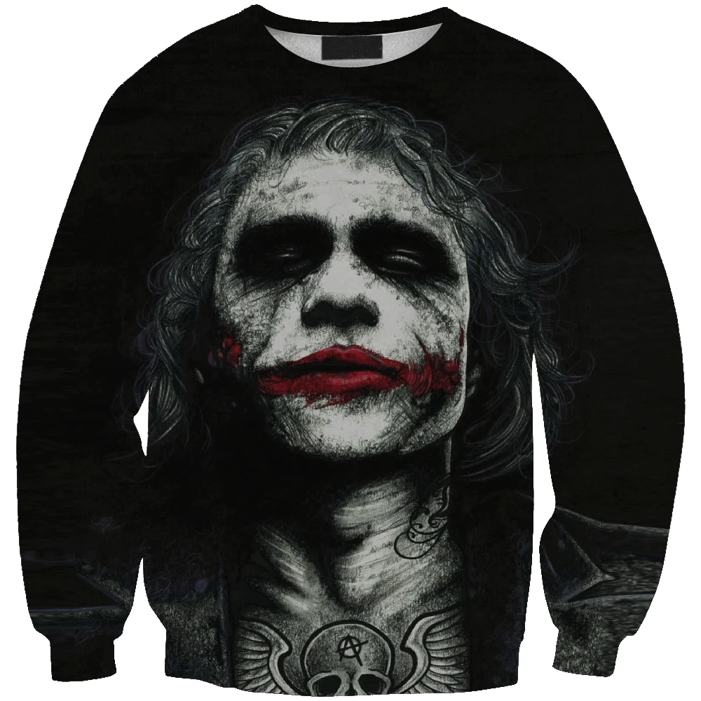 

New arrival fashion Unisex Sweatshirt 3D grimace anime print simple Casual white relaxtion oversized Clothes Free shipping