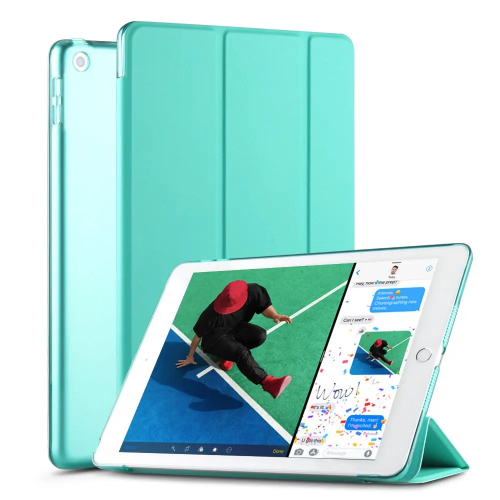 Умный чехол из искусственной кожи с мягкой силиконовой основой для нового iPad 9 7