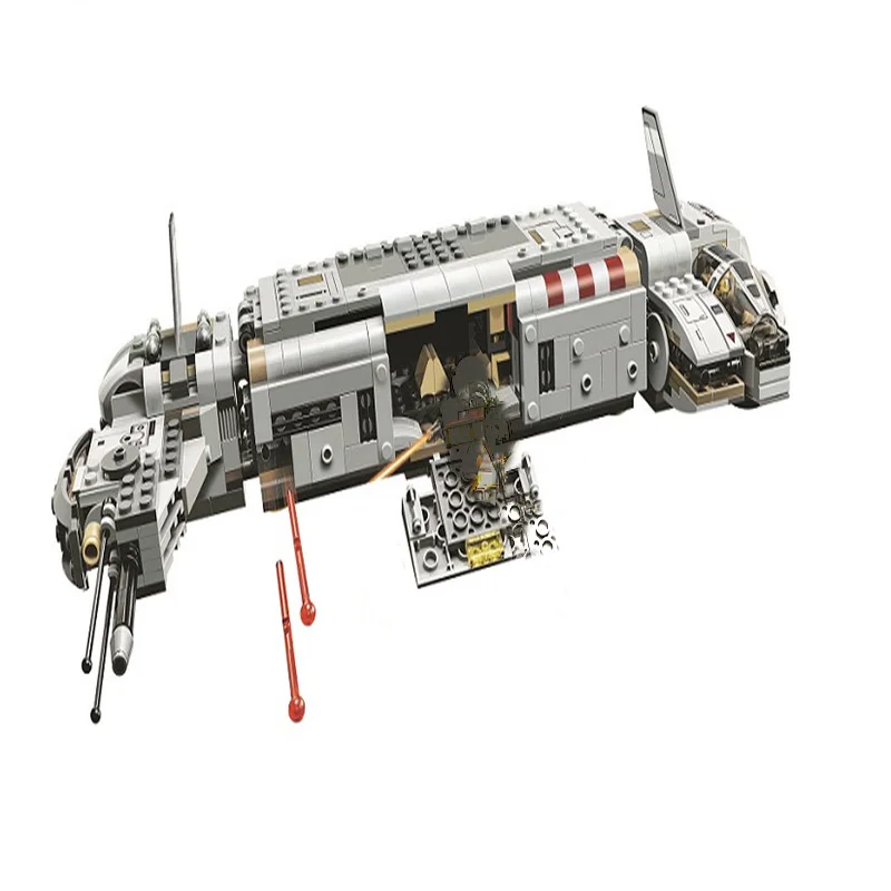 10577 670pcs Новинка 10376 AT-DP здание подарок блоковые игрушки восстители анимированные ТВ звезда серии космические войны 75083 блоки кирпичи игрушки мальчик Brinquedos - Цвет: 10577 670pcs